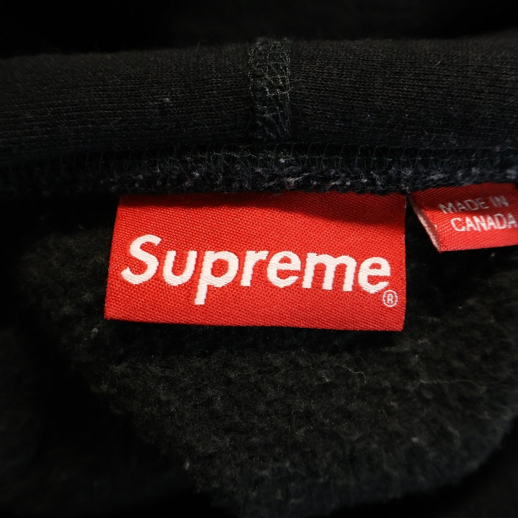 SUPREME(シュプリーム) 22SS Raised Handstyle Hooded Sweatshirt レイズド ハンドスタイル フーディー スウェットシャツ ブラック