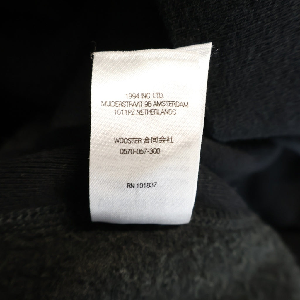 SUPREME(シュプリーム) 22SS Raised Handstyle Hooded Sweatshirt レイズド ハンドスタイル フーディー スウェットシャツ ブラック