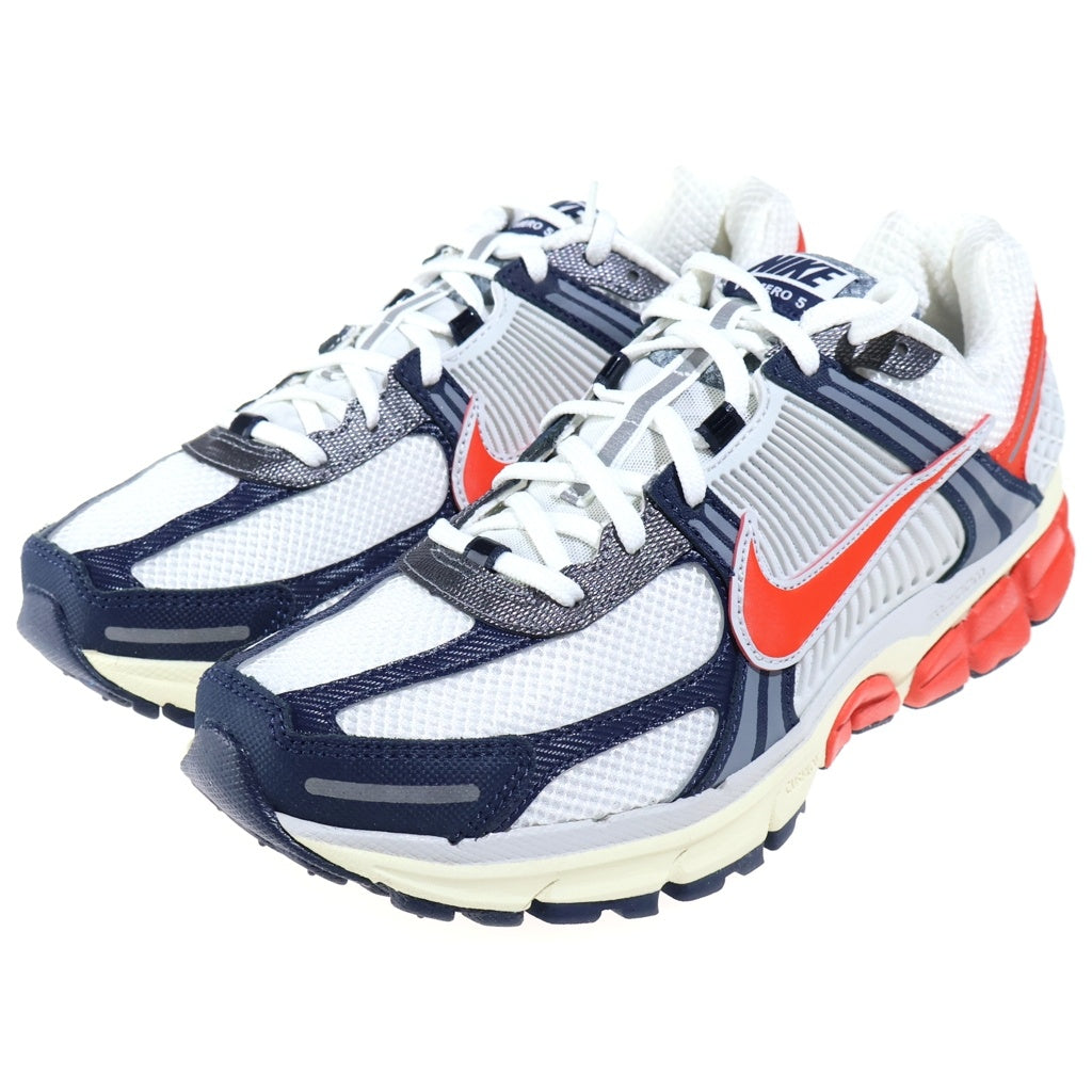 NIKE(ナイキ) ZOOM VOMERO 5 USA ズーム ボメロ5 ローカットスニーカー US9.5/27.5cm ホワイト/レッド HJ3859-025