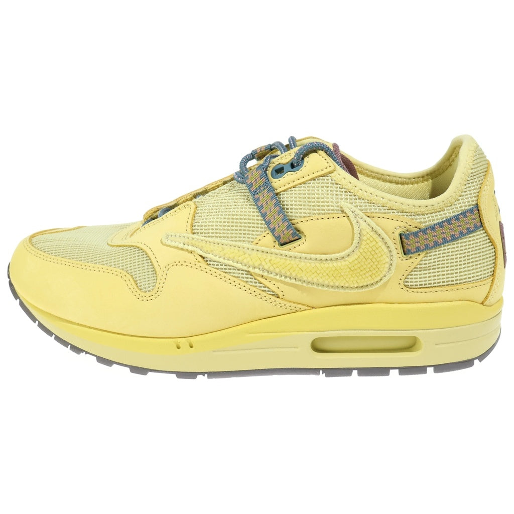 NIKE(ナイキ) ×TRAVIS SCOTT AIR MAX 1 CACTUS GOLD トラヴィススコット エアマックス1 カクタスゴールド ローカットスニーカー US10/28.0cm イエロー DO9392-700