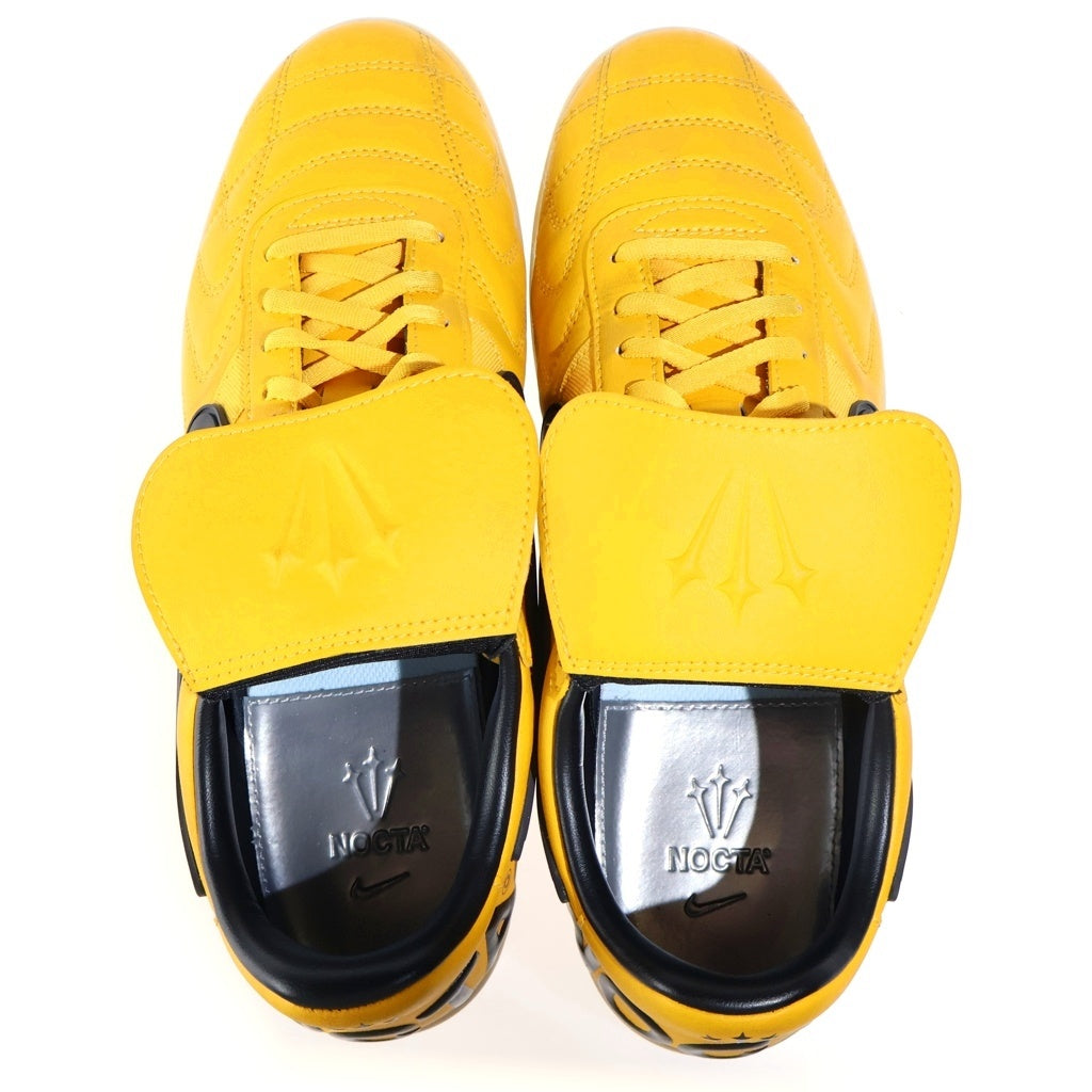 NIKE(ナイキ) ×DRAKE NOCTA CRYOSHOT TIEMPO IM0703-700 ドレイク ノクタ クライオショット ティエンポ 94 ローカットスニーカー US9/27.0cm イエロー