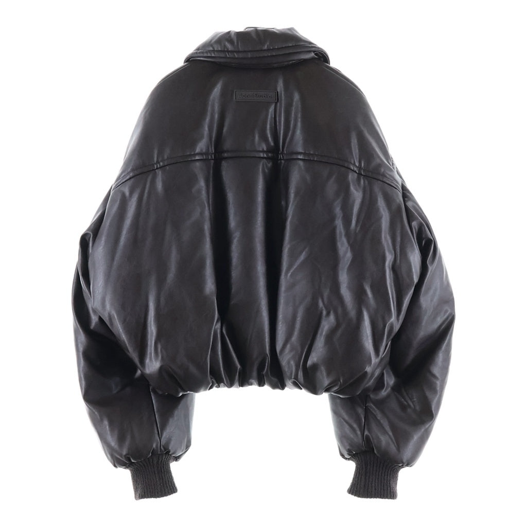 Acne Studios(アクネ ストゥディオズ) Bomber Jacket コーティング ボンバー ジャケット FN-WN-OUTW000878 ブラウン
