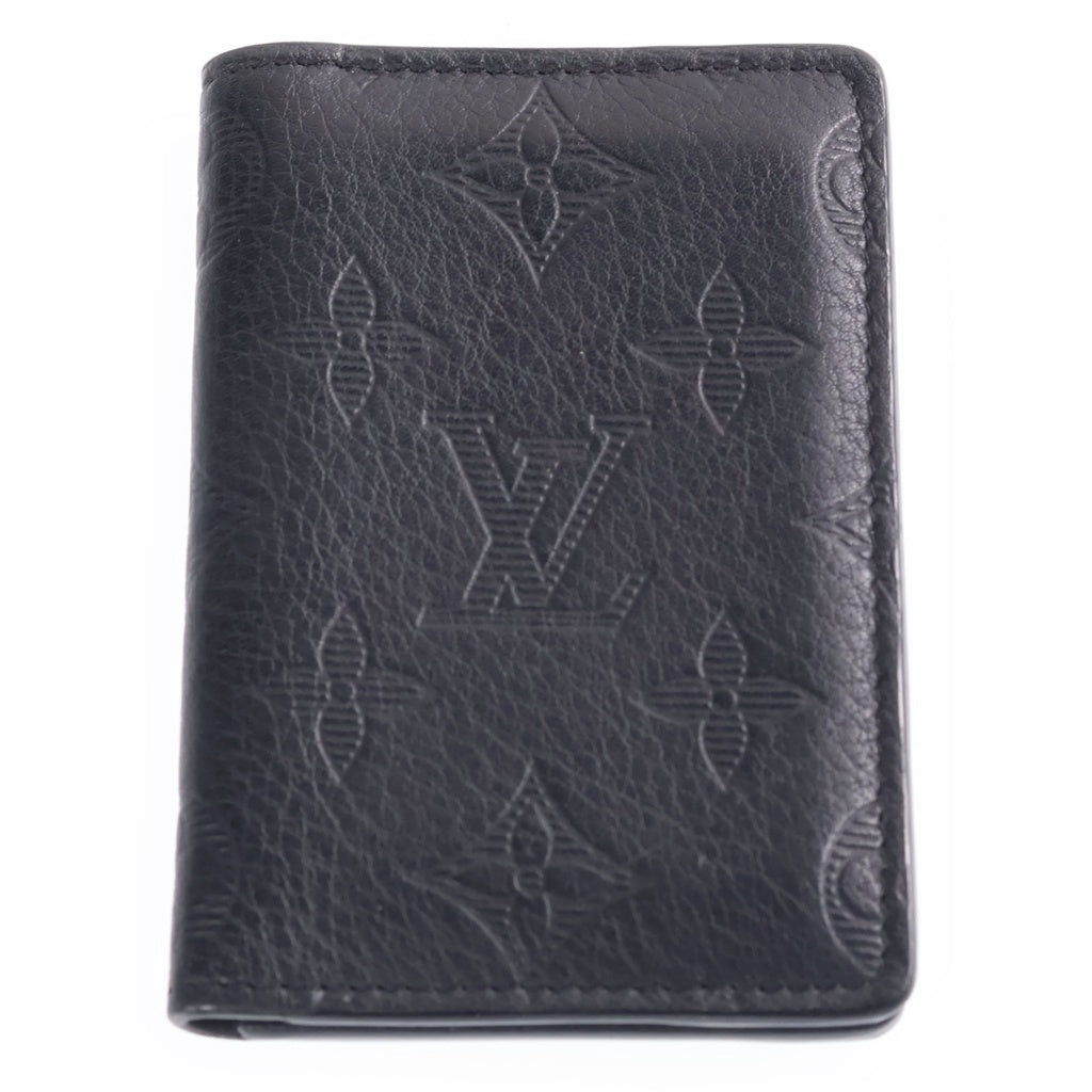 LOUIS VUITTON(ルイヴィトン) モノグラム シャドウ オーガナイザー・ドゥ ポッシュ M62899 ブラック