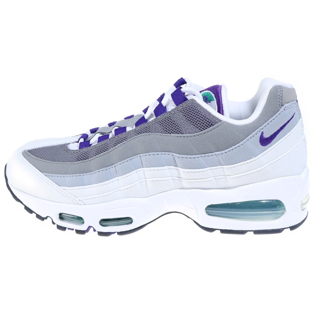 NIKE(ナイキ) WMNS AIR MAX 95 BIG BUBBLE HJ5996-100 ウィメンズ エアマックス95 ビッグバブル ローカットスニーカー US9/26.0cm グレー/パープル レディース