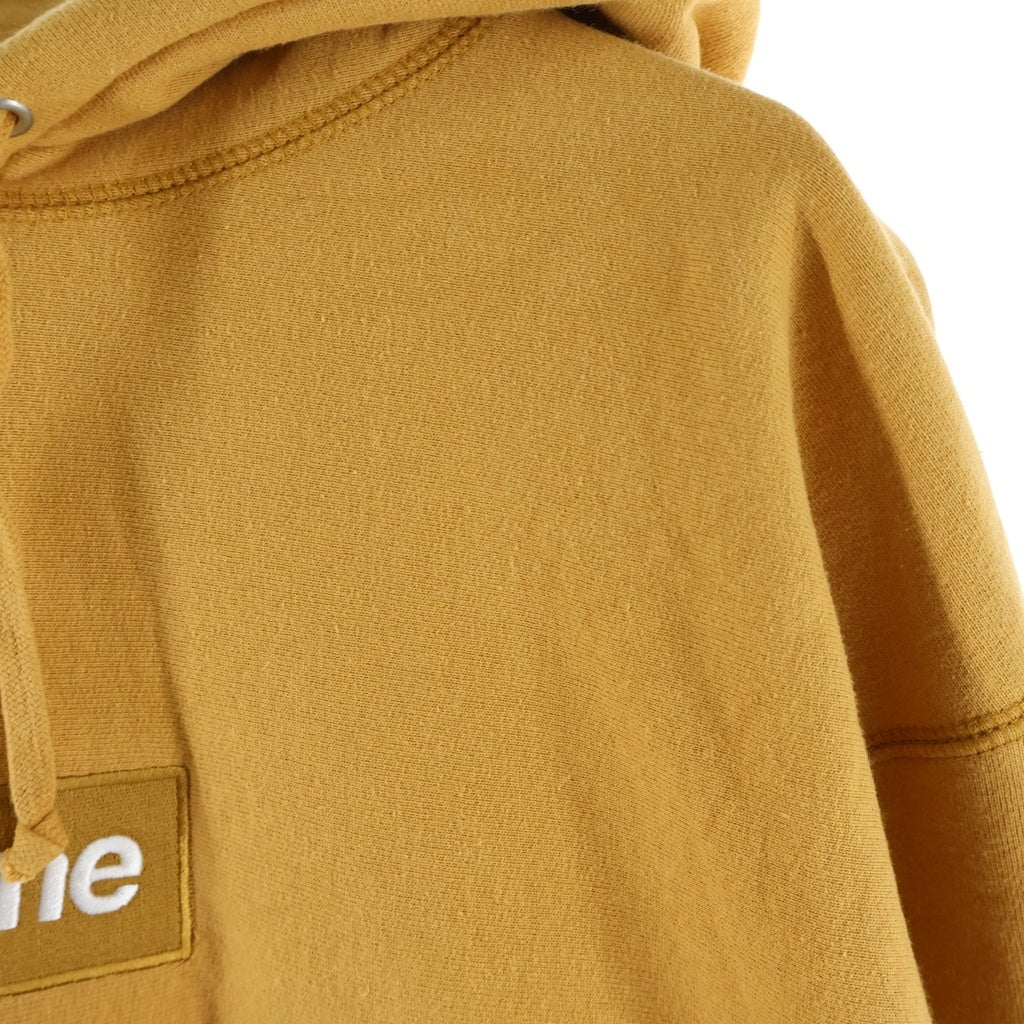 SUPREME(シュプリーム) 21AW Box Logo Hooded Sweatshirt ボックス ロゴ フーディー スウェットシャツ ライトマスタード