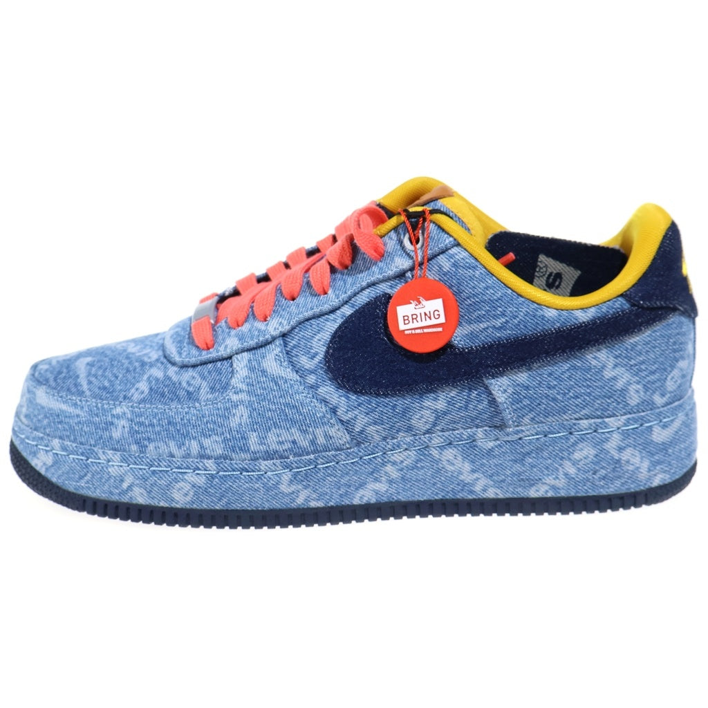 NIKE(ナイキ) ×Levis AIR FORCE LOW リーバイス エアフォース 1 ローカットスニーカー US11/29.0cm インディゴ CV0670-447