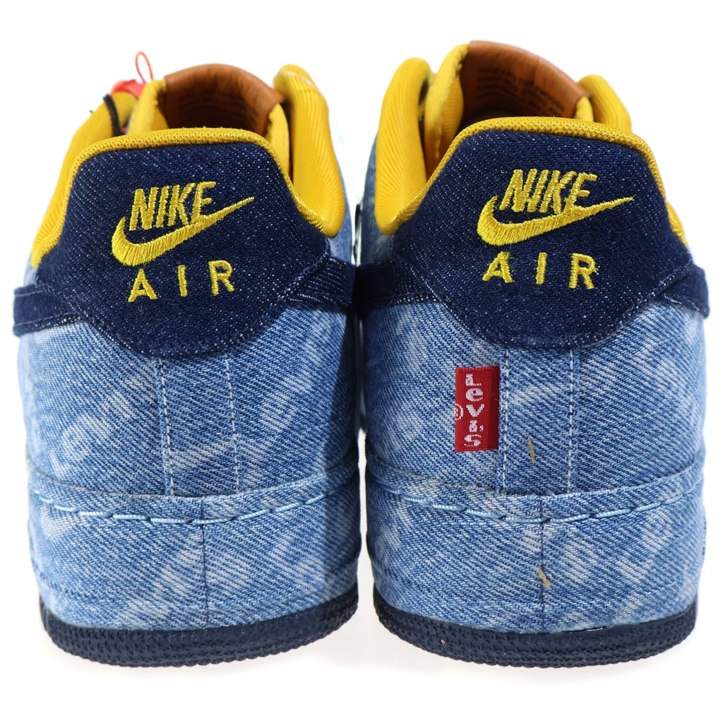 NIKE(ナイキ) ×Levis AIR FORCE LOW リーバイス エアフォース 1 ローカットスニーカー US11/29.0cm インディゴ CV0670-447