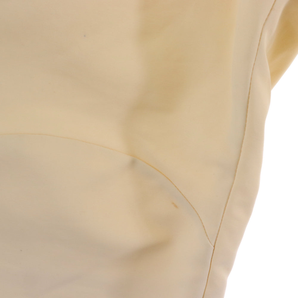 JIL SANDER(ジルサンダー) サイドファスナー バイカーコットンパンツ MT24200012 アイボリー