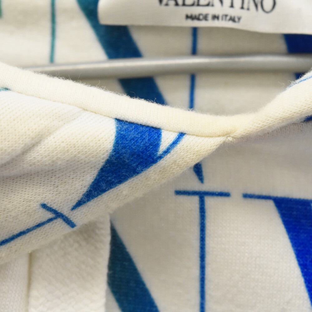 VALENTINO(ヴァレンチノ) 21SS VLTN Times Hooded Sweatshirt VLTNタイムズフーデッドスウェット パーカー VV3MF15P795 ホワイト