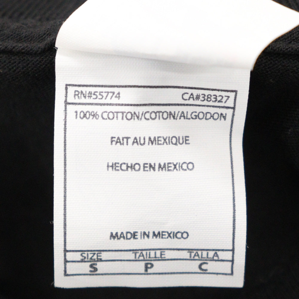 VINTAGE(ヴィンテージ) 90s Dynamite joes White バック バイクプリント クルーネック半袖Tシャツ ブラック