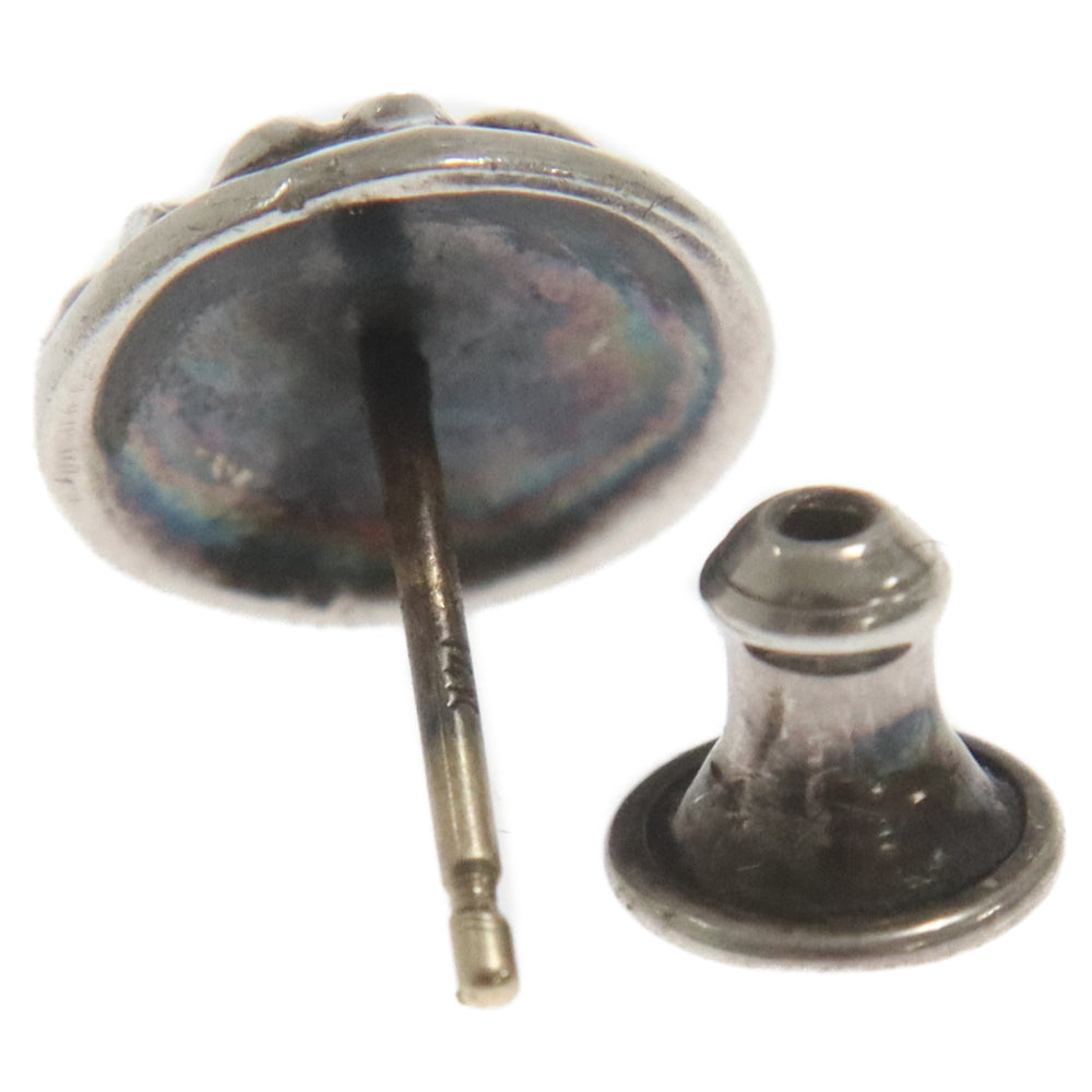 CHROME HEARTS(クロムハーツ) STUD CRSBLL A/D アフター パヴェダイヤ クロスボールスタッド ピアス シルバー