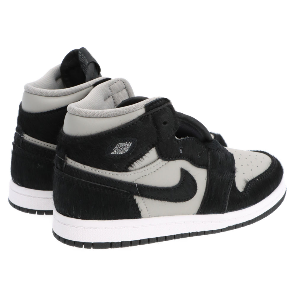 NIKE(ナイキ) TD Air Jordan 1 Retro High OG Medium Grey TDエアジョーダン1 レトロ ハイ OG ミディアムグレー ハイカットスニーカー キッズ FB1313-001 10C/16.0cm
