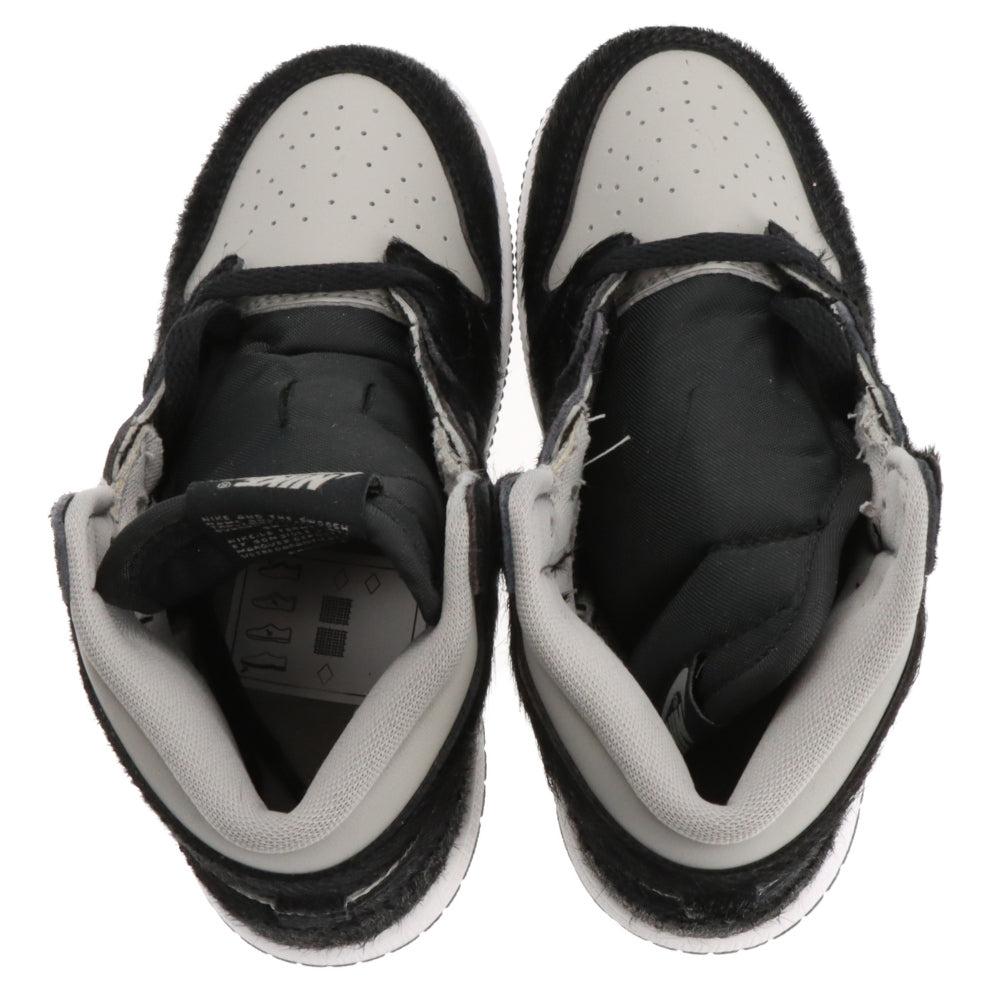 NIKE(ナイキ) TD Air Jordan 1 Retro High OG Medium Grey TDエアジョーダン1 レトロ ハイ OG ミディアムグレー ハイカットスニーカー キッズ FB1313-001 10C/16.0cm