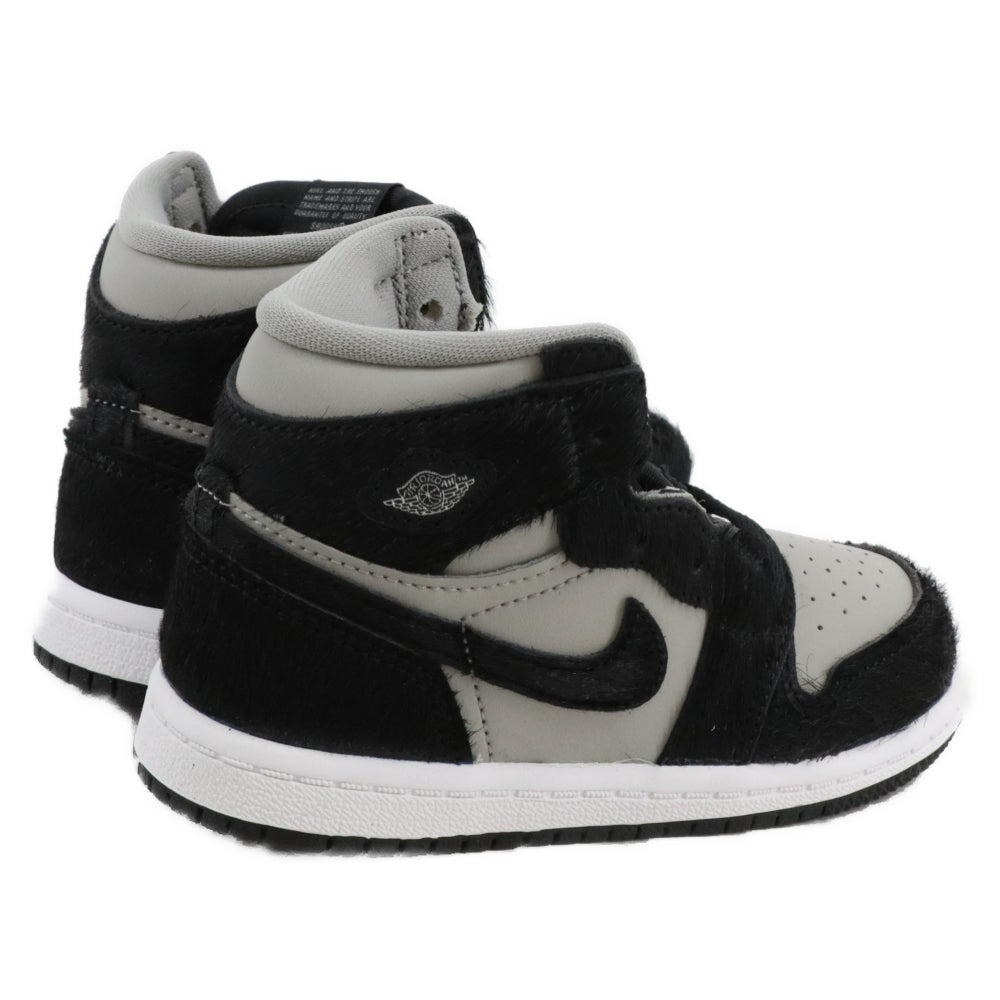 NIKE(ナイキ) TD Air Jordan 1 Retro High OG Medium Grey TDエアジョーダン1 レトロ ハイ OG ミディアムグレー ハイカットスニーカー キッズ FB1313-001 8C/14.0cm