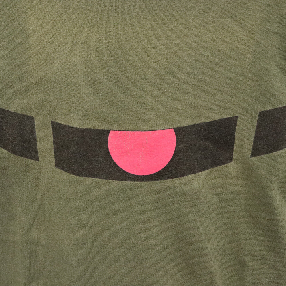 VINTAGE(ヴィンテージ) 90S GUNDAM MS-06 ZAKU 2 ガンダム ザク プリントクルーネック半袖Tシャツ グリーン
