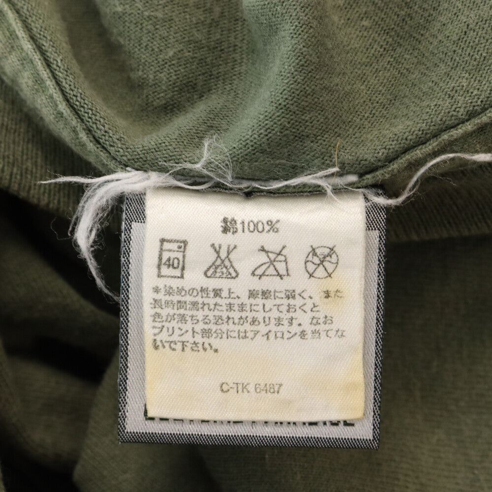 VINTAGE(ヴィンテージ) 90S GUNDAM MS-06 ZAKU 2 ガンダム ザク プリントクルーネック半袖Tシャツ グリーン
