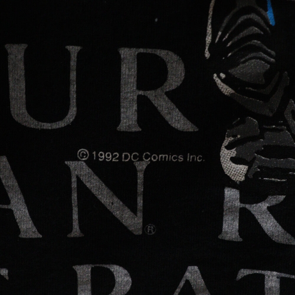 VINTAGE(ヴィンテージ) 90S Be There Batman Movie Tee バットマン プリント半袖クルーネックTシャツ ブラック