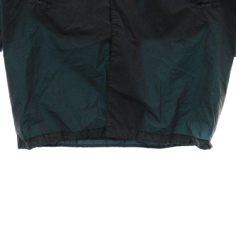 STONE ISLAND(ストーンアイランド) Lamy Velour Packable Coat ロゴパッチ ナイロンコート ジャケット ブラック 681570631