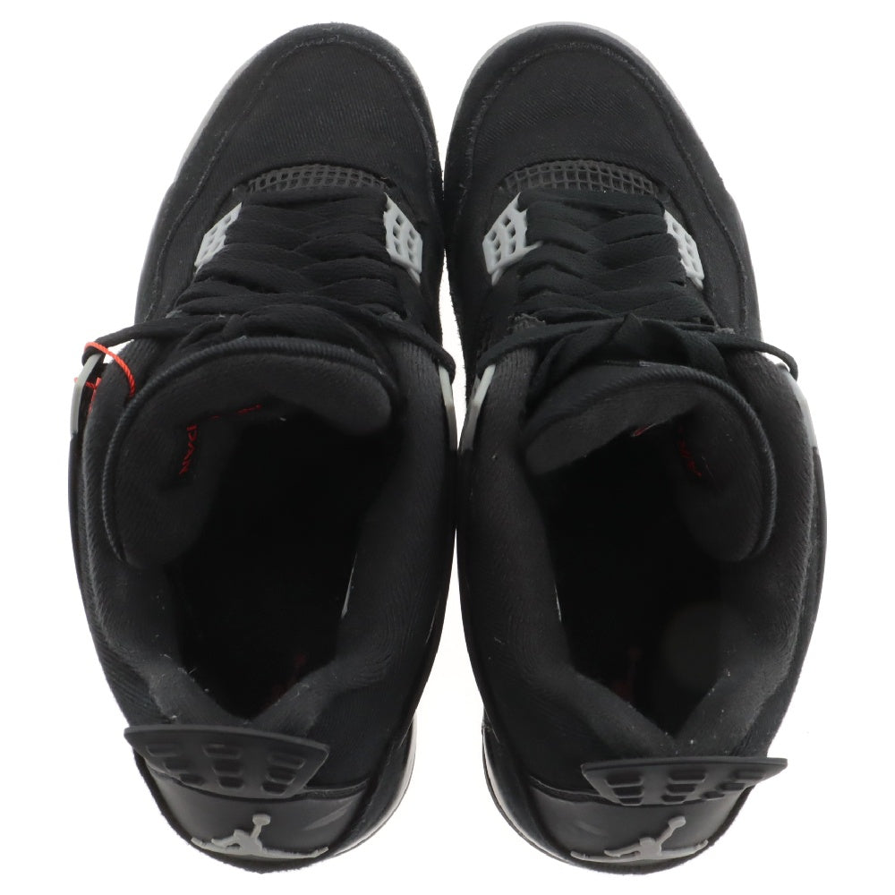NIKE(ナイキ) Air Jordan 4 SE Black and Light Steel エアジョーダン4 SE ブラック アンド ライト スティール ハイカットスニーカー シューズ DH7138-006 US10.5/28.5cm