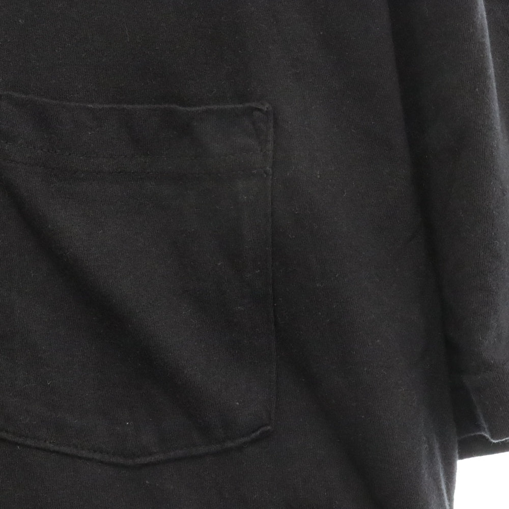 CHROME HEARTS(クロムハーツ) NECK LOGO S/S TEE ネック ロゴプリントTシャツ 半袖カットソー ブラック