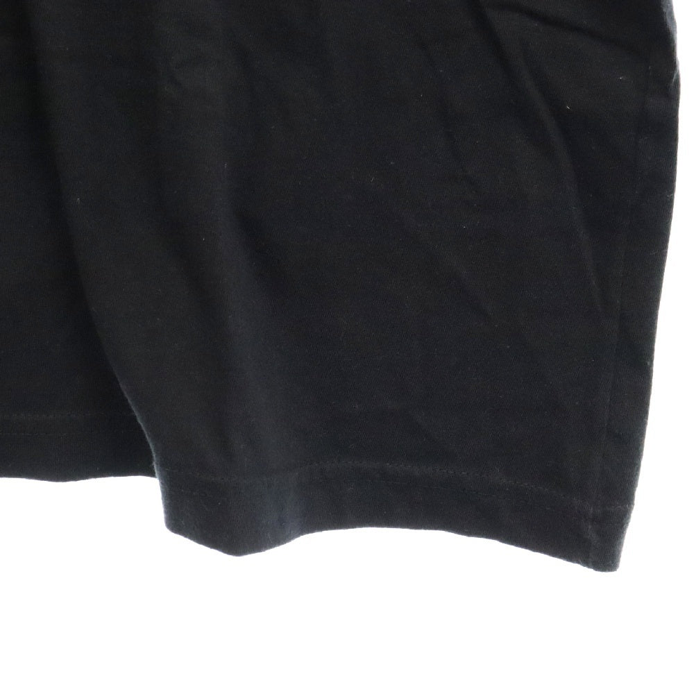 CHROME HEARTS(クロムハーツ) NECK LOGO S/S TEE ネックロゴ プリント 半袖カットソー Tシャツ ブラック