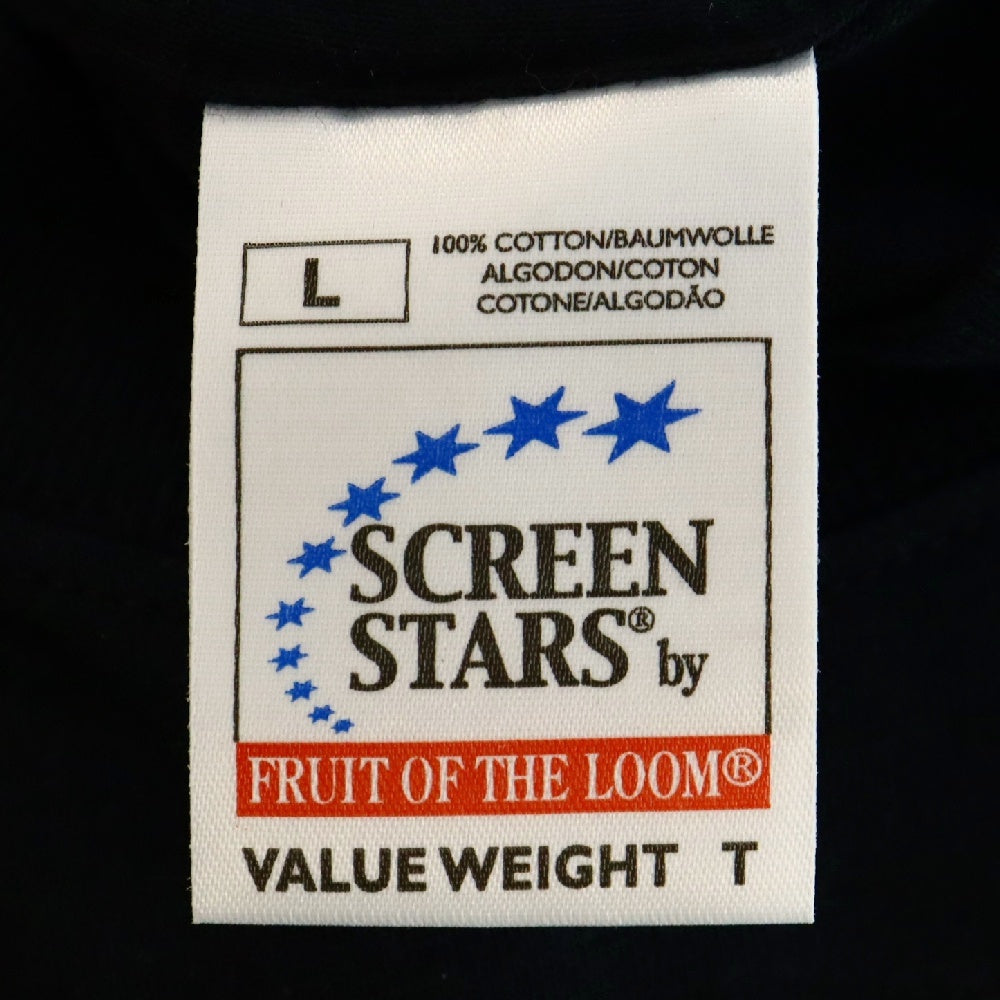 VINTAGE(ヴィンテージ) 00s TATSUNOKO FIGHT TEE タツノコファイト アニメ フロントプリント Tシャツ 半袖カットソー ブラック