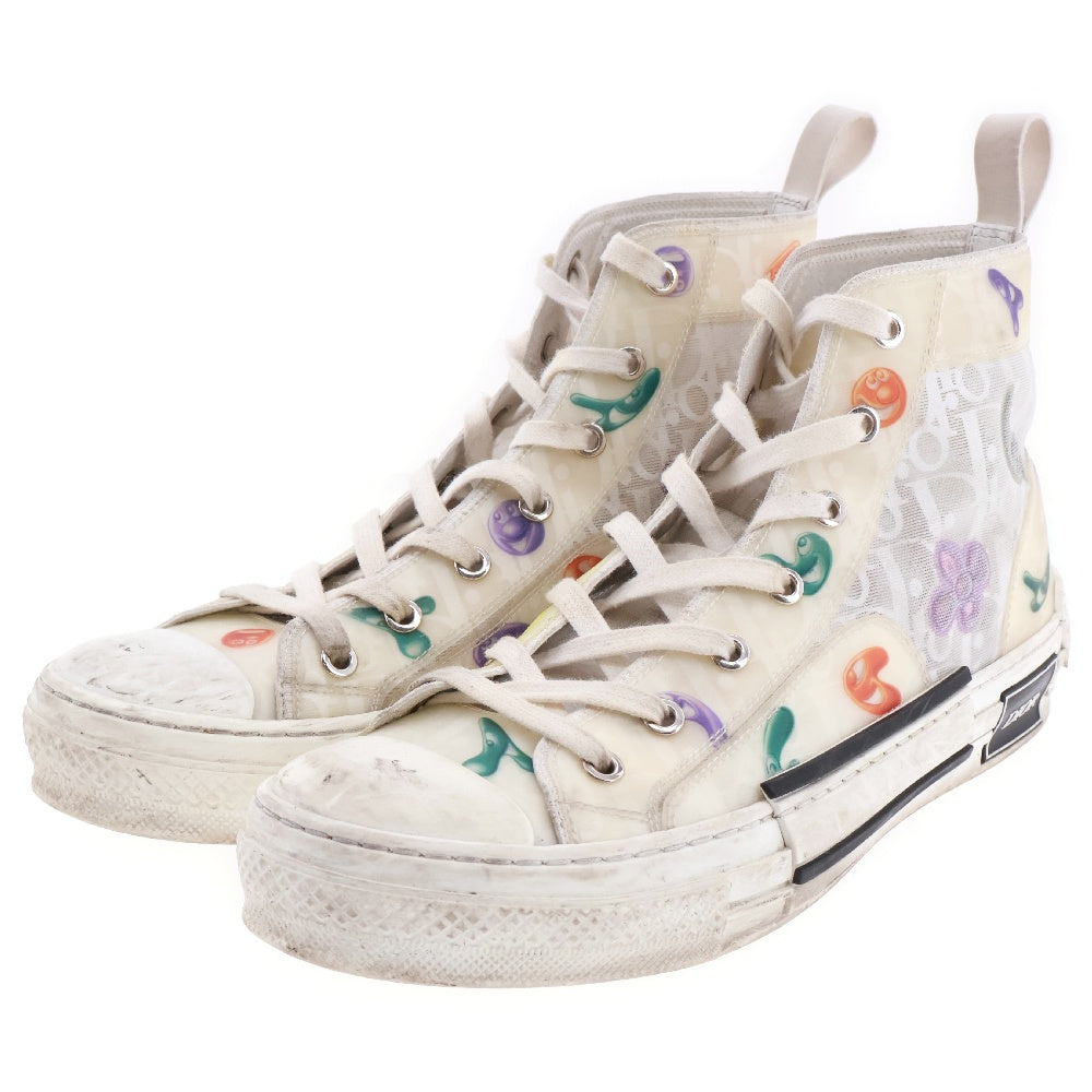 DIOR(ディオール) ×Kenny Scharf B23 High ケニーシャーフ ハイカットスニーカー ホワイト 3SH118ZKK_H065