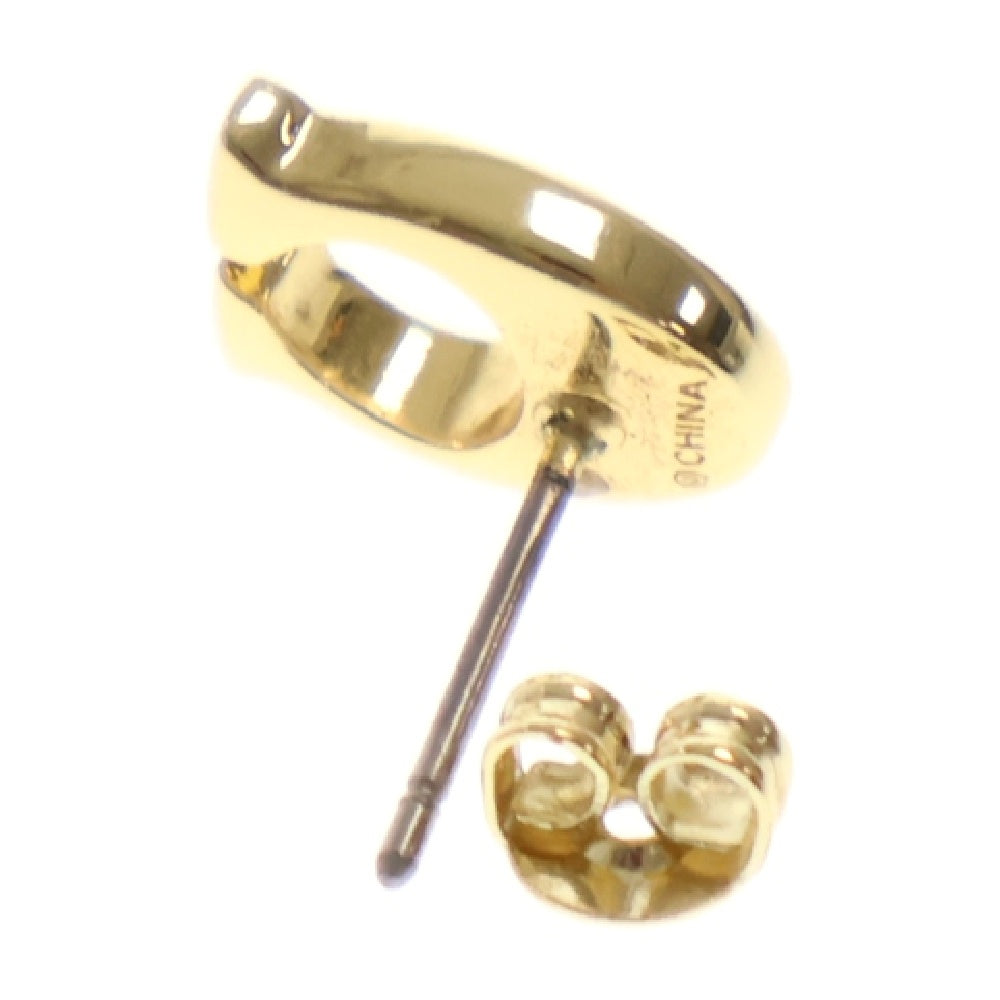 COACH(コーチ) SIGNATURE HUGGIE STUD PIAS EARRINGS ストーン スタッドピアス ゴールド F29824 レディース