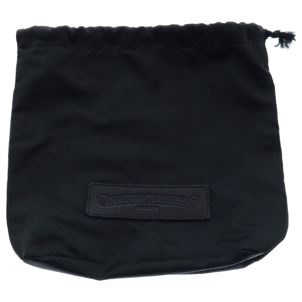 CHROME HEARTS(クロムハーツ) VIV ダガー装飾レザーショルダー トート バッグ シルバー/ブラック レディース