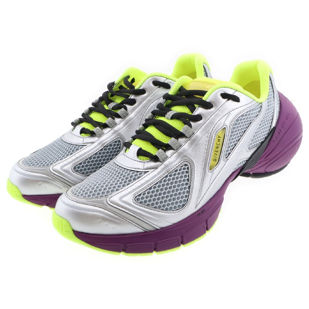 GIVENCHY(ジバンシィ) TK-360 Mesh Low-top Sneakers メッシュロートップスニーカー ローカットスニーカー BH006KH1AV グレー/パープル