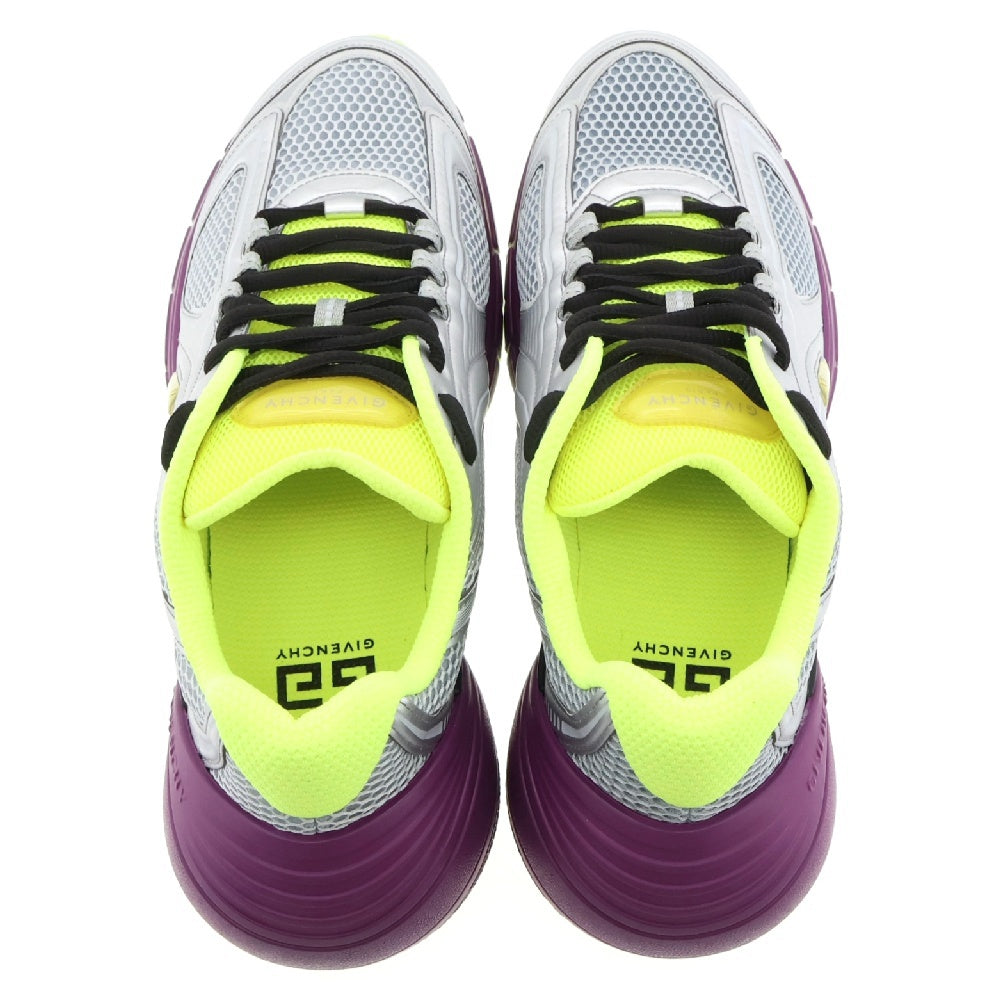 GIVENCHY(ジバンシィ) TK-360 Mesh Low-top Sneakers メッシュロートップスニーカー ローカットスニーカー BH006KH1AV グレー/パープル