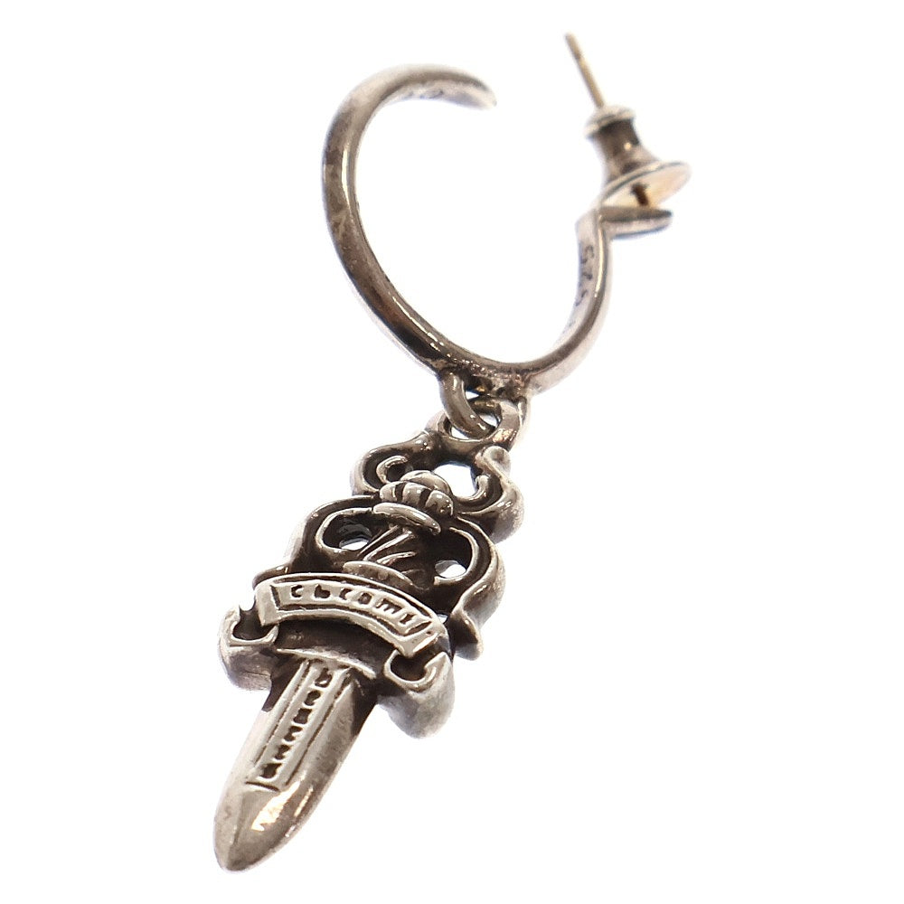 CHROME HEARTS(クロムハーツ) No5 DAGGER #5 ダガーフープ シルバーピアス シルバー