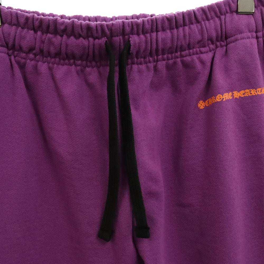 CHROME HEARTS(クロムハーツ) ×MATTY BOY I WANT MORE NOT LESS AN THAT'S THAT SWTPANTS マッティボーイ プリントスウェットパンツ パープル