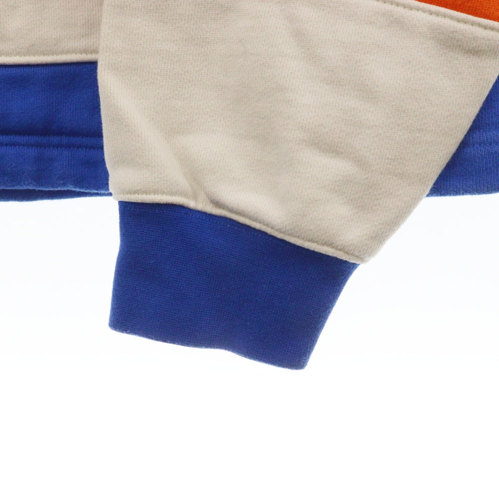 KITH(キス) ×New York Knicks Delk Hockey Hoodie ニューヨークキックス フロントロゴ刺繍 フーディープルオーバーパーカー KHM030680 マルチ