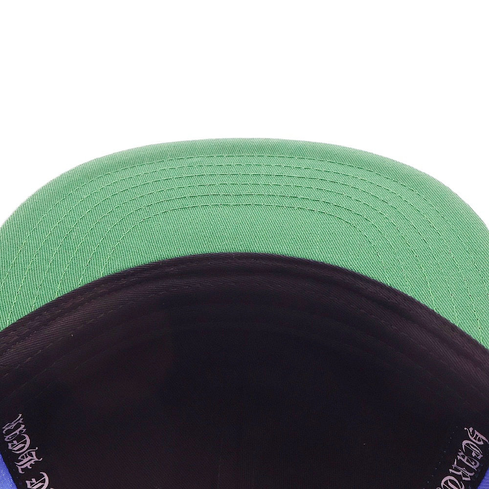 CHROME HEARTS(クロムハーツ) CH HAT ハートロゴ刺繍ベースボールキャップ帽子 ライトブルー