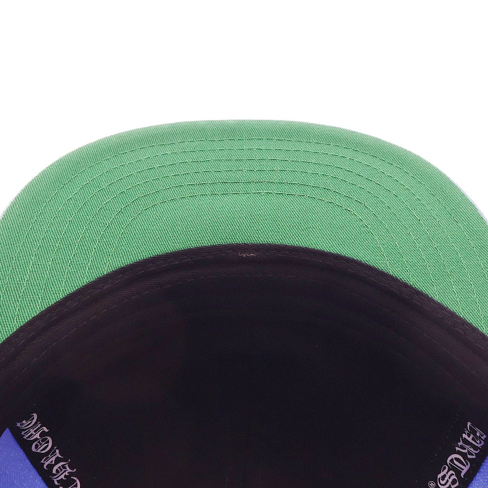 CHROME HEARTS(クロムハーツ) CH HAT ハートロゴ刺繍ベースボールキャップ帽子 ライトブルー