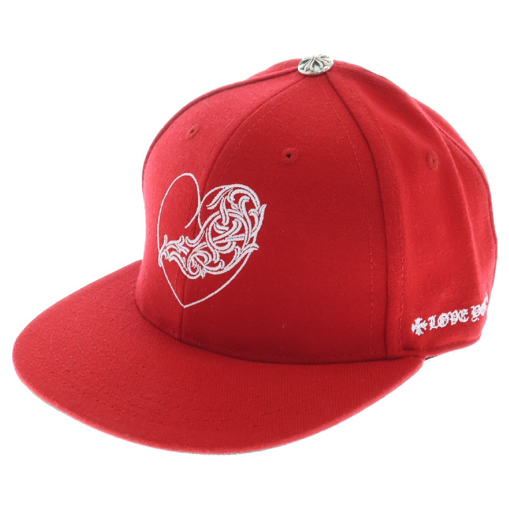 CHROME HEARTS(クロムハーツ) CH HAT ハートロゴ刺繍ベースボール 