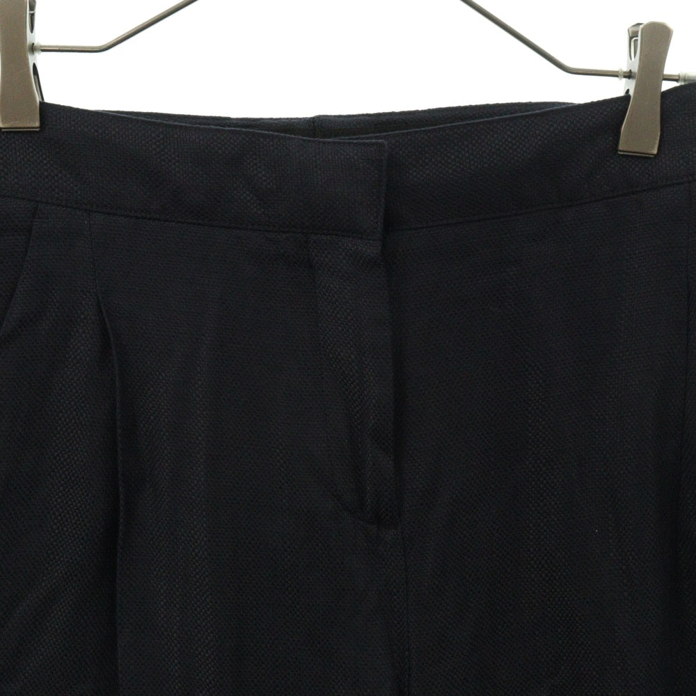 VICTORIA BECKHAM(ヴィクトリアベッカム) レーヨン スラックスパンツ ネイビー R20WTR000389A レディース