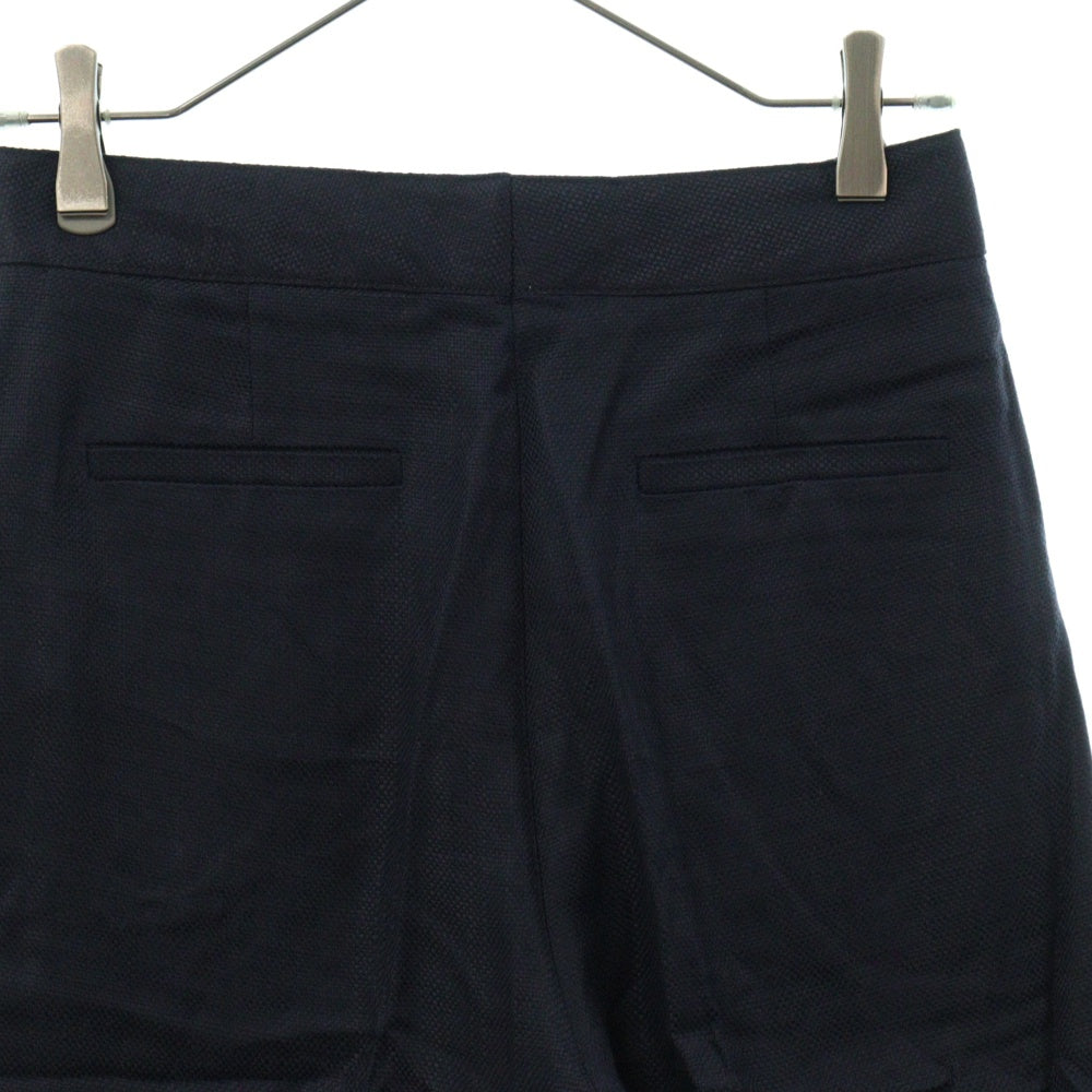 VICTORIA BECKHAM(ヴィクトリアベッカム) レーヨン スラックスパンツ ネイビー R20WTR000389A レディース