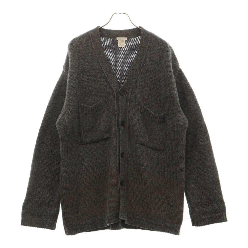 DRIES VAN NOTEN(ドリスヴァンノッテン) ライカ期 ウール 5B ニットカーディガン 3651-6021 グレー