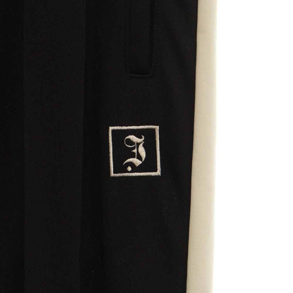 JUN/NAKAYAMA(ジュンナカヤマ) 23AW LINE PANTS トラックラインパンツ ブラック/ホワイト JN-FW23-004
