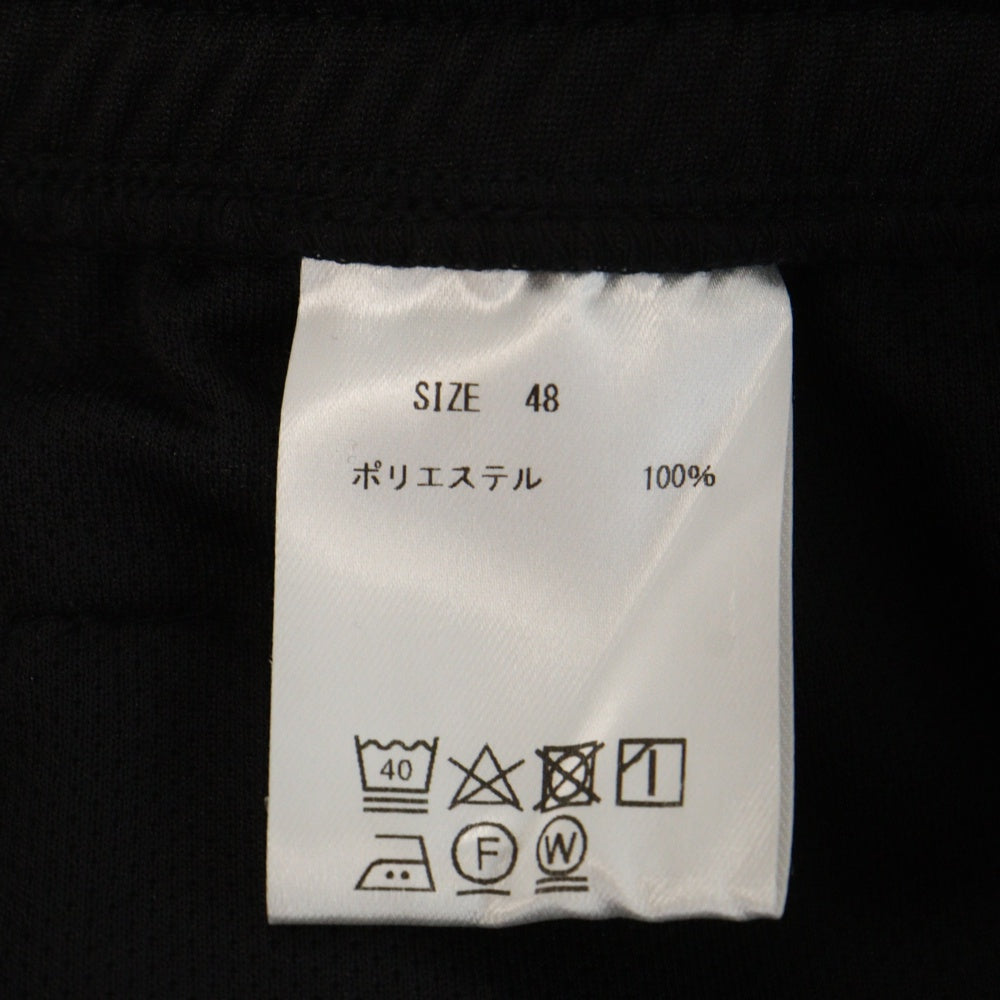 JUN/NAKAYAMA(ジュンナカヤマ) 23AW LINE PANTS トラックラインパンツ ブラック/ホワイト JN-FW23-004