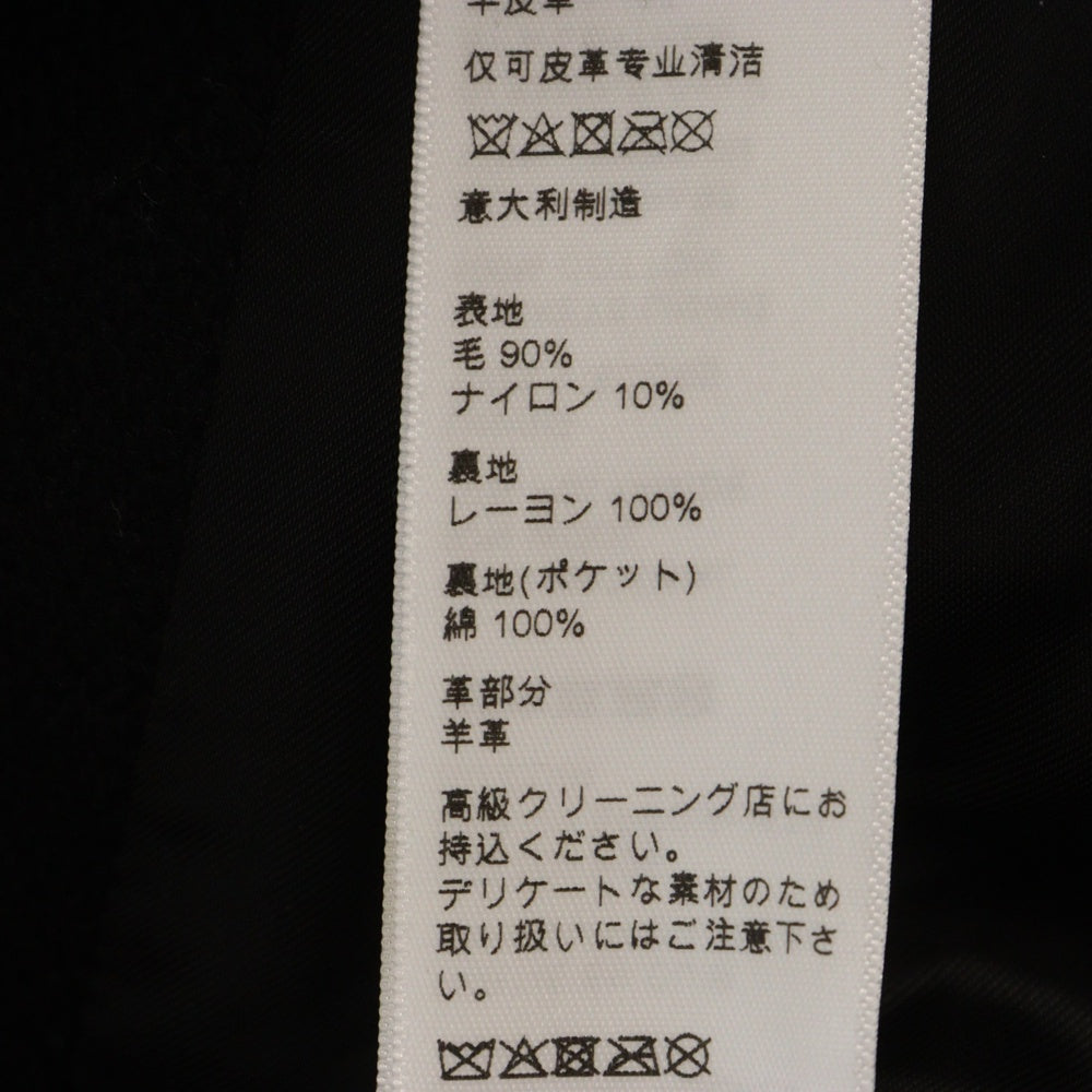 CELINE(セリーヌ) 22SS Cパッチ クラシック テディジャケット 2V56D896C ブラック