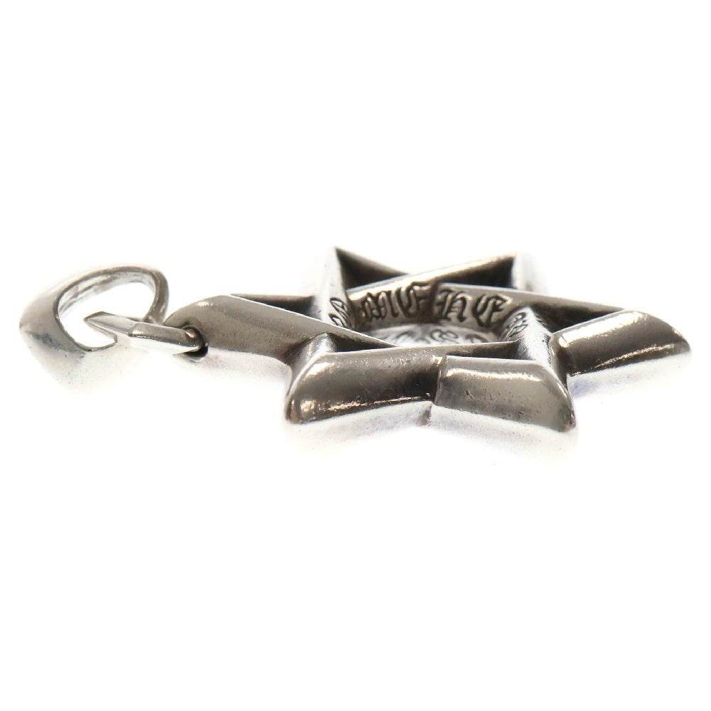 CHROME HEARTS(クロムハーツ) STAR OF DAVID PENDANT LG ラージ スターオブダビデペンダント ネックレストップ シルバー