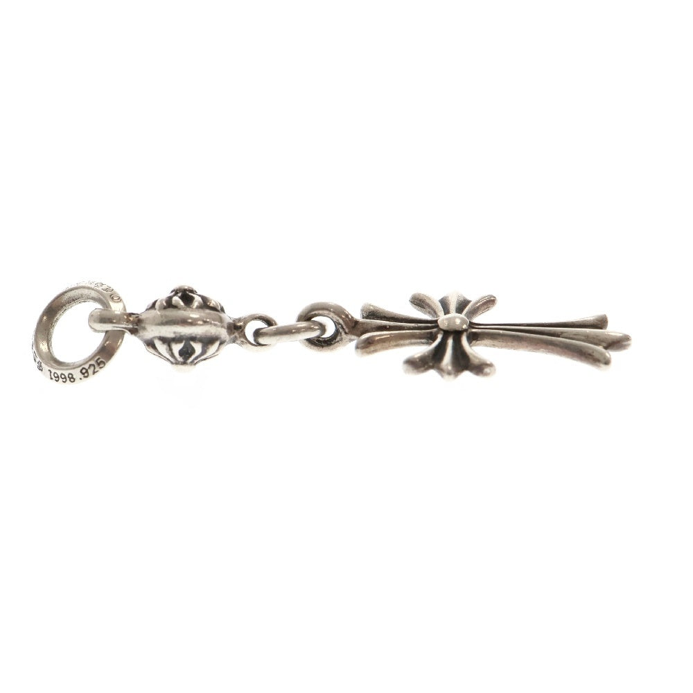 CHROME HEARTS(クロムハーツ) 1B TNY CH CRS 1ボールタイニーCHクロス チャーム ネックレストップ シルバー