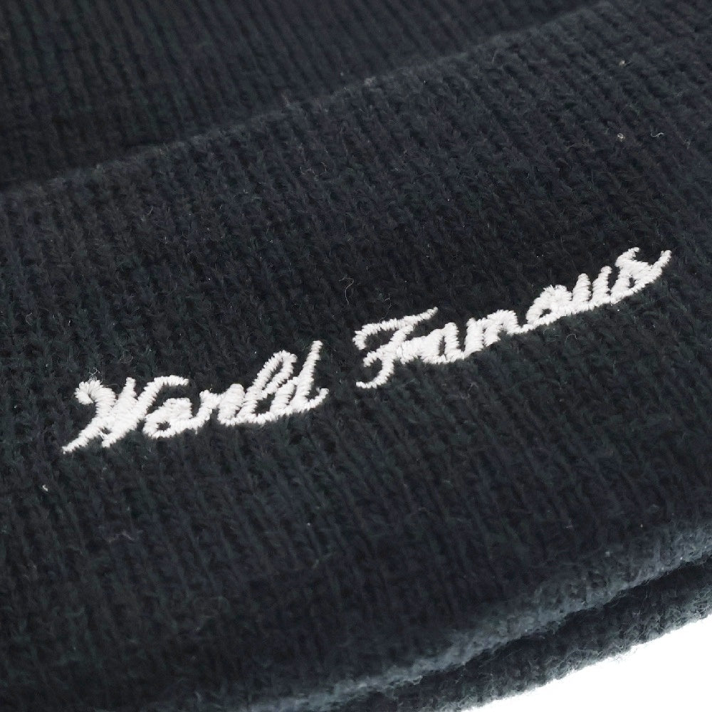 SUPREME(シュプリーム) 17AW ×New Era Box Logo Beanie ニューエラ ボックスロゴ ビーニー ニットキャップ ブラック