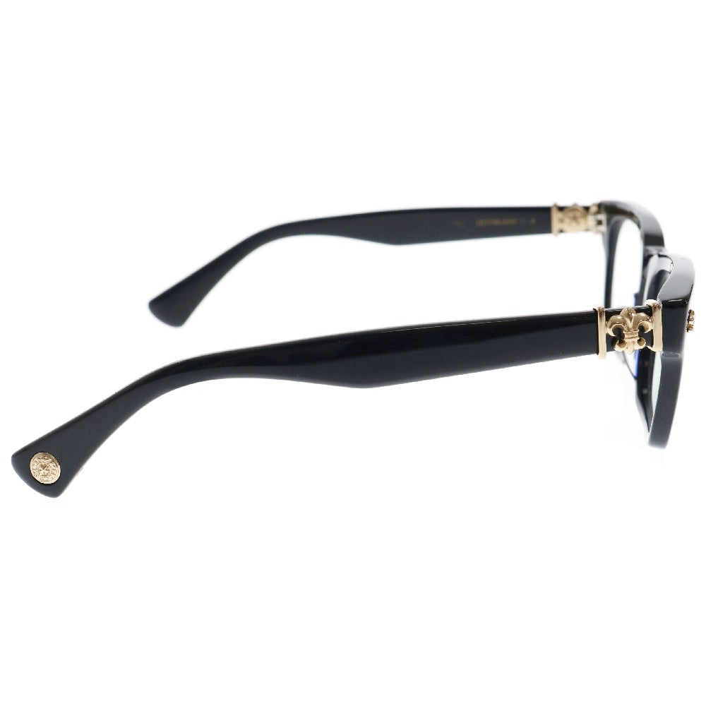 CHROME HEARTS(クロムハーツ) GITTIN ANY?-A BSフレアテンプルウェリントンサングラス 眼鏡 アイウェア ブラック/ゴールド