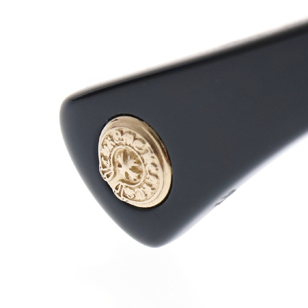 CHROME HEARTS(クロムハーツ) GITTIN ANY?-A BSフレアテンプルウェリントンサングラス 眼鏡 アイウェア ブラック/ゴールド