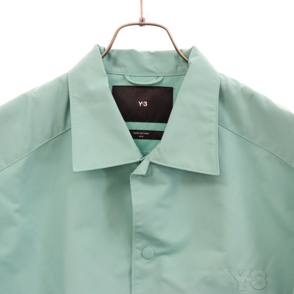 Y-3(ワイスリー) Coach Jacket グラフィック ナイロンコーチジャケット ミントグリーン IV5654