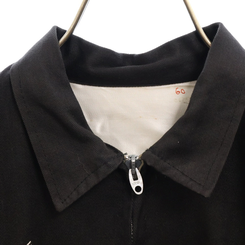 VINTAGE(ヴィンテージ) 60s VIETNAM SOUVENIR JACKET ベトジャン スーベニア ジップアップ ジャケット ブラック